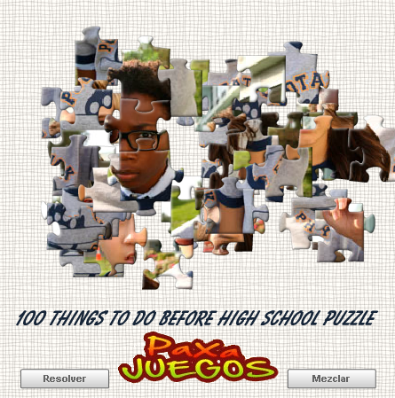 100 Things to do Before High School Puzzle