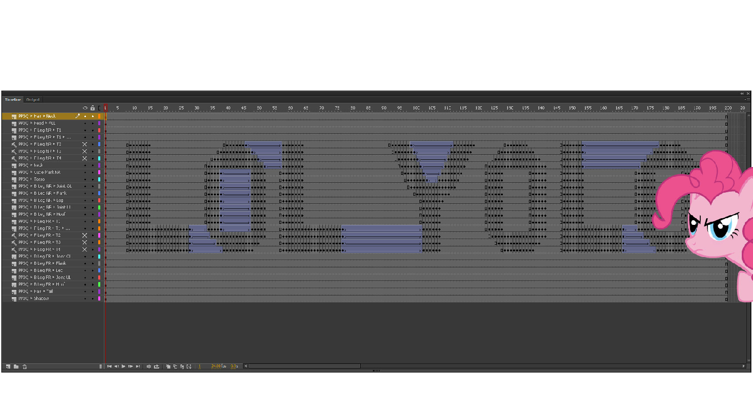 Pinkie Pie is upset with my Animation skills