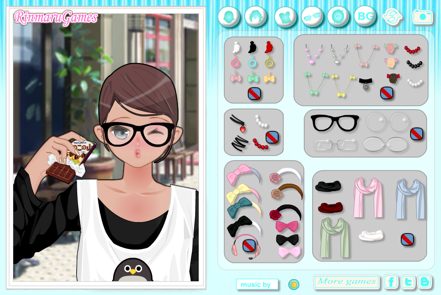 Sweet Anime Girl Make Over