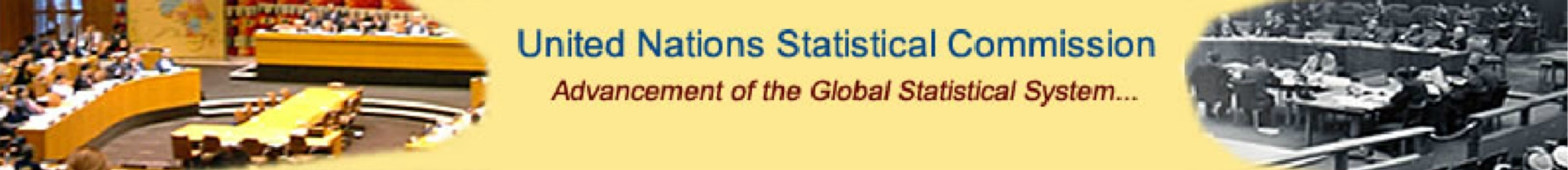 United Nations Statistics Division 2011 Webpage Header
