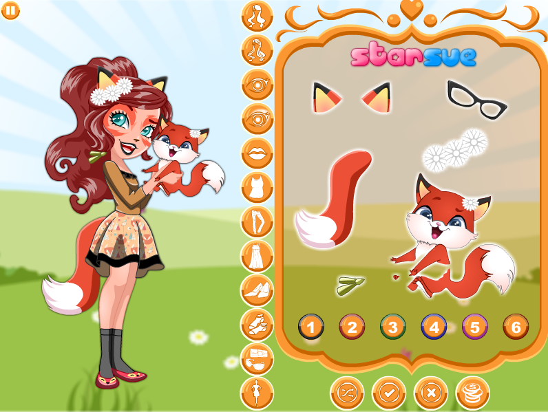 Enchantimals: Felicity Fox Dress Up