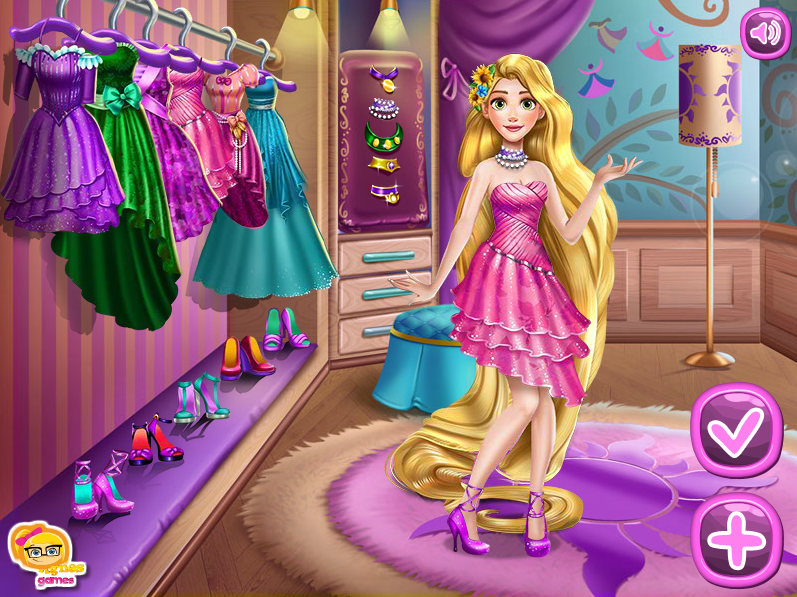 Rapunzel Wardrobe Clean Up