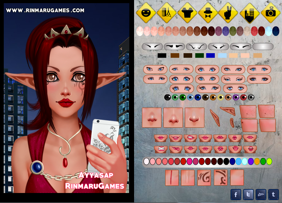 ♥ Urban Elf dress up game ♥