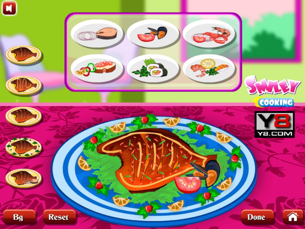 Pomfret Fish Decoration Game