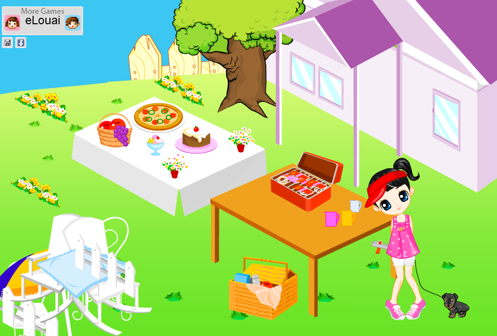 Roiworld Room Maker 009 Backyard Picnic