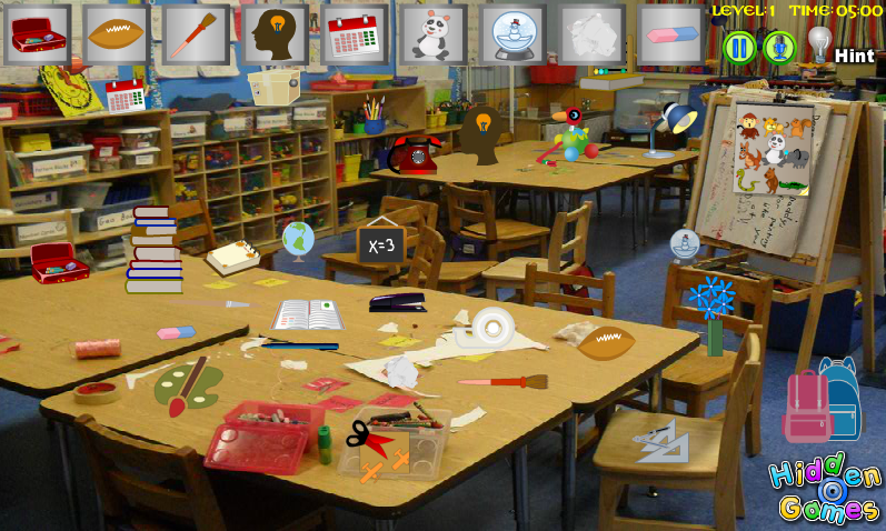 Kindergarten Hidden Objects
