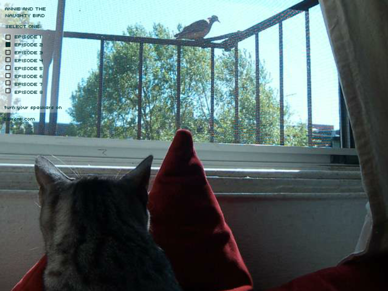 annie and the naughty bird