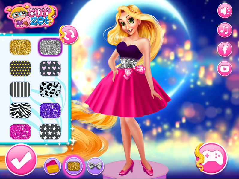 Rapunzel Fashion Designer