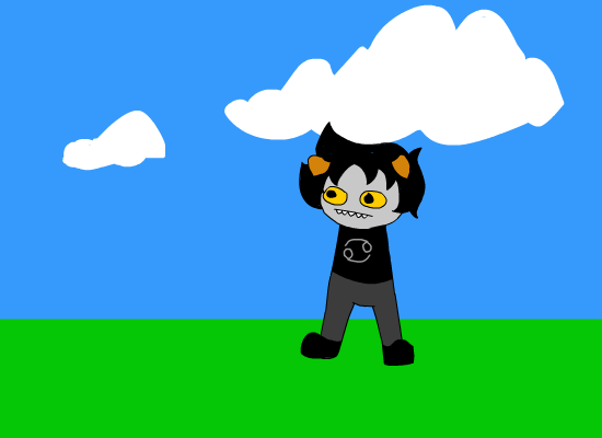 Attempting Flash With Karkat