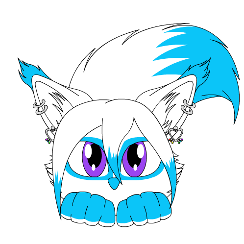 Chibi Wagging Tail - toxicfoxcommissions