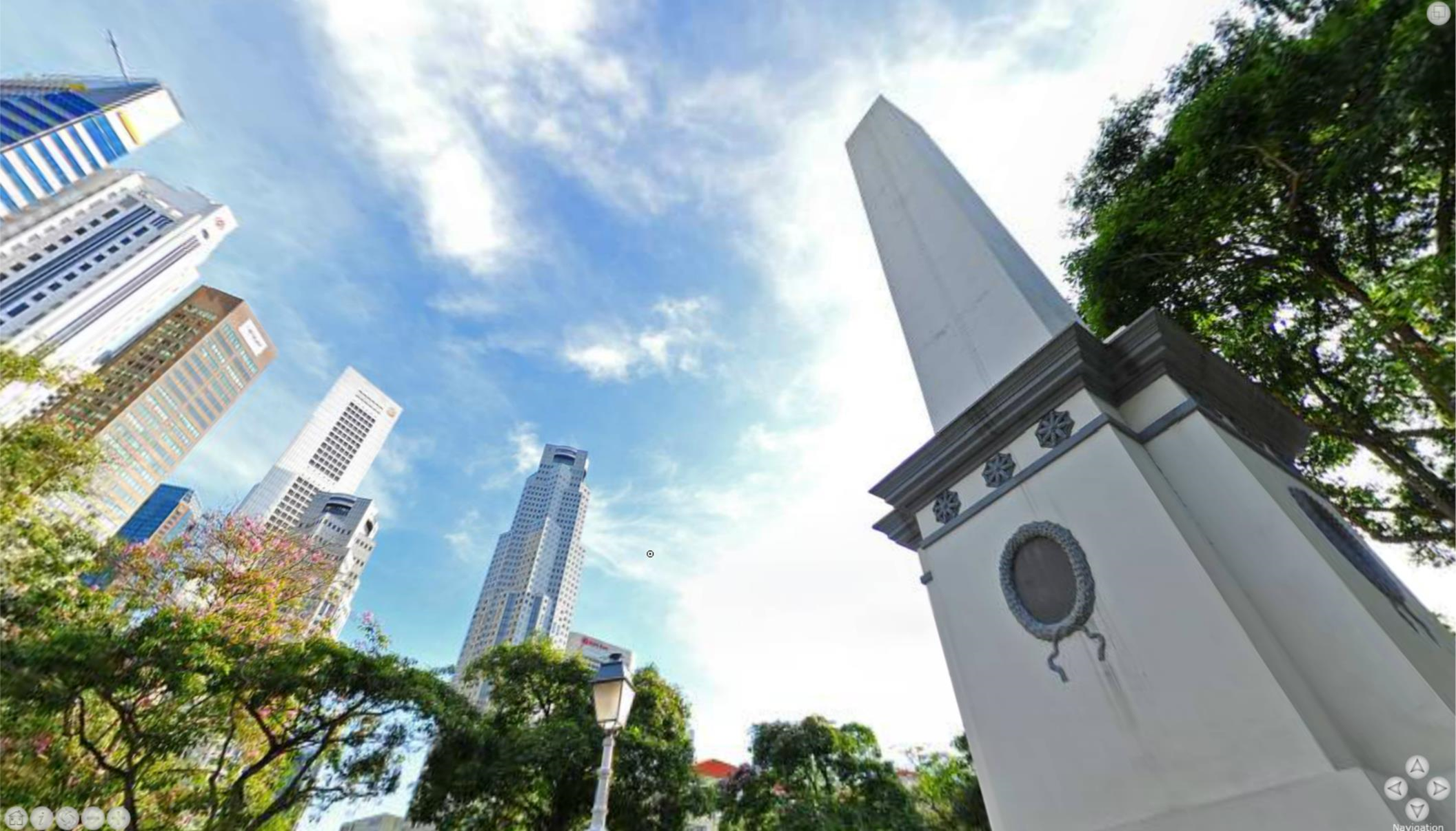 Dalhousie Obelisk Singapore Virtual Reality Image