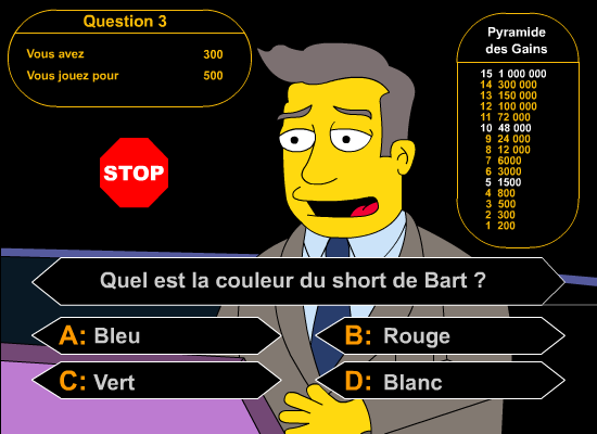 Simpsons Millionaire 2