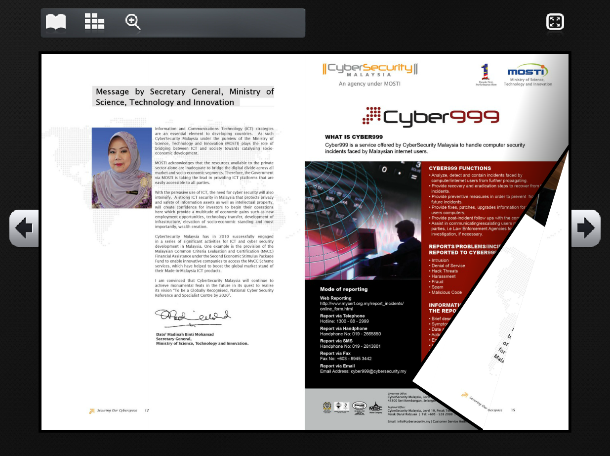 CyberSecurity Malaysia - annual report 2010