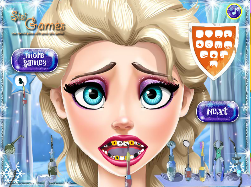 Elsa Tooth Injury