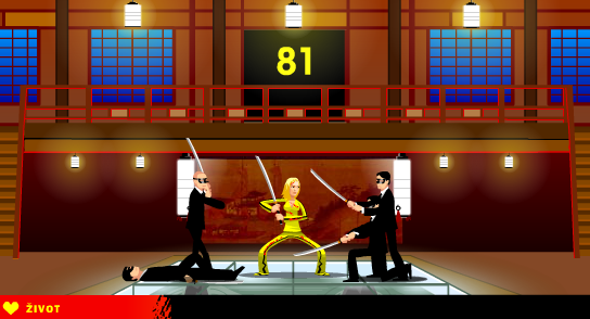 Quentin Tarantino Kill Bill "Nevěsta" vs. Crazy 88