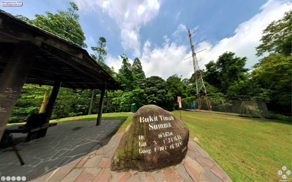 Bukit Timah Nature Reserve: Summit Virtual Reality Image