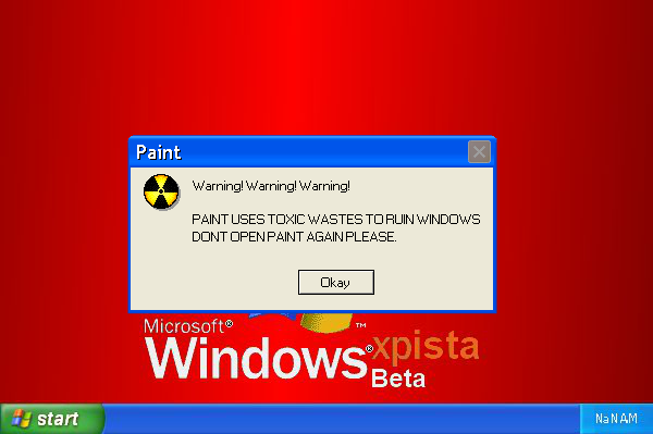 Windows XPista Beta