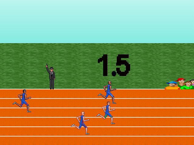 Barack Obama's 100meter Dash