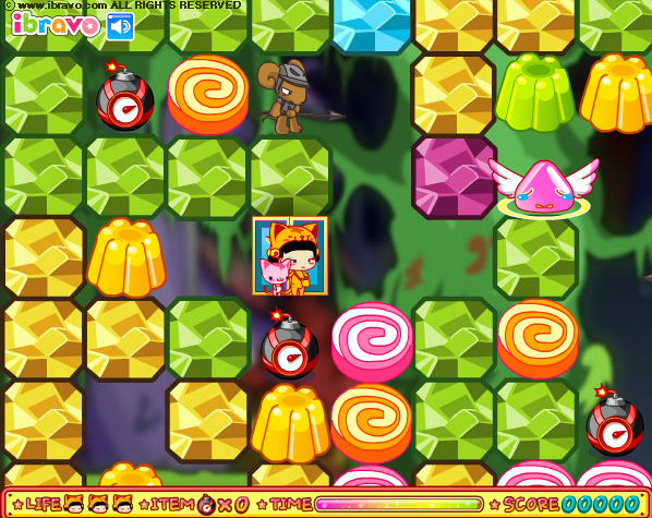 옹스의 과자나라 대모험 8 - 젤리블럭 감옥