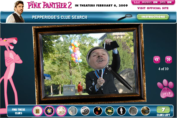 Pink Panther 2: Pepperidge's Clue Search