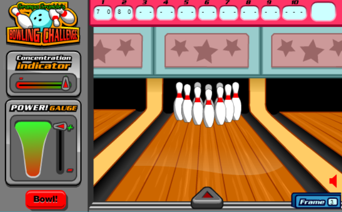 Grampa Grumble’s Bowling Challenge