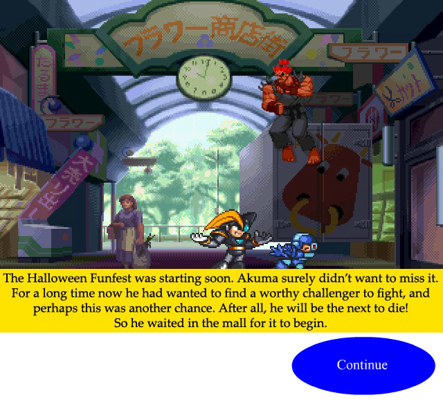 Akuma's Halloween Funfest Adventure!