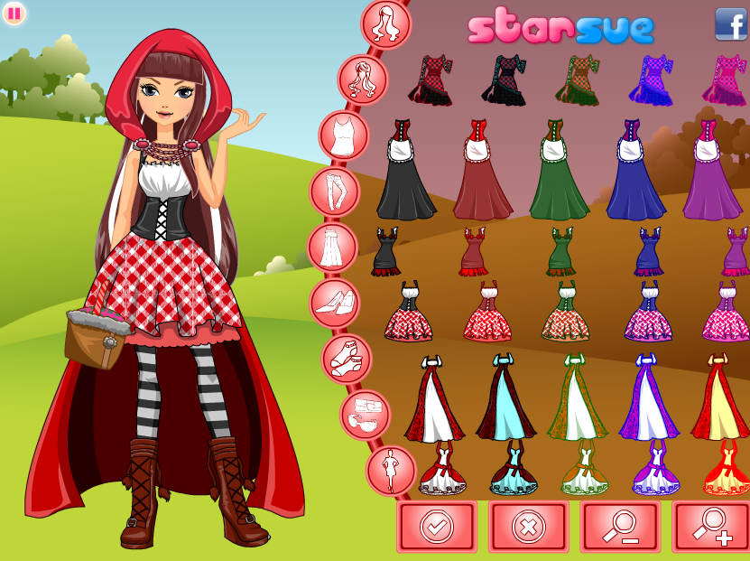 Ever After High: Cerise Hood Dress Up