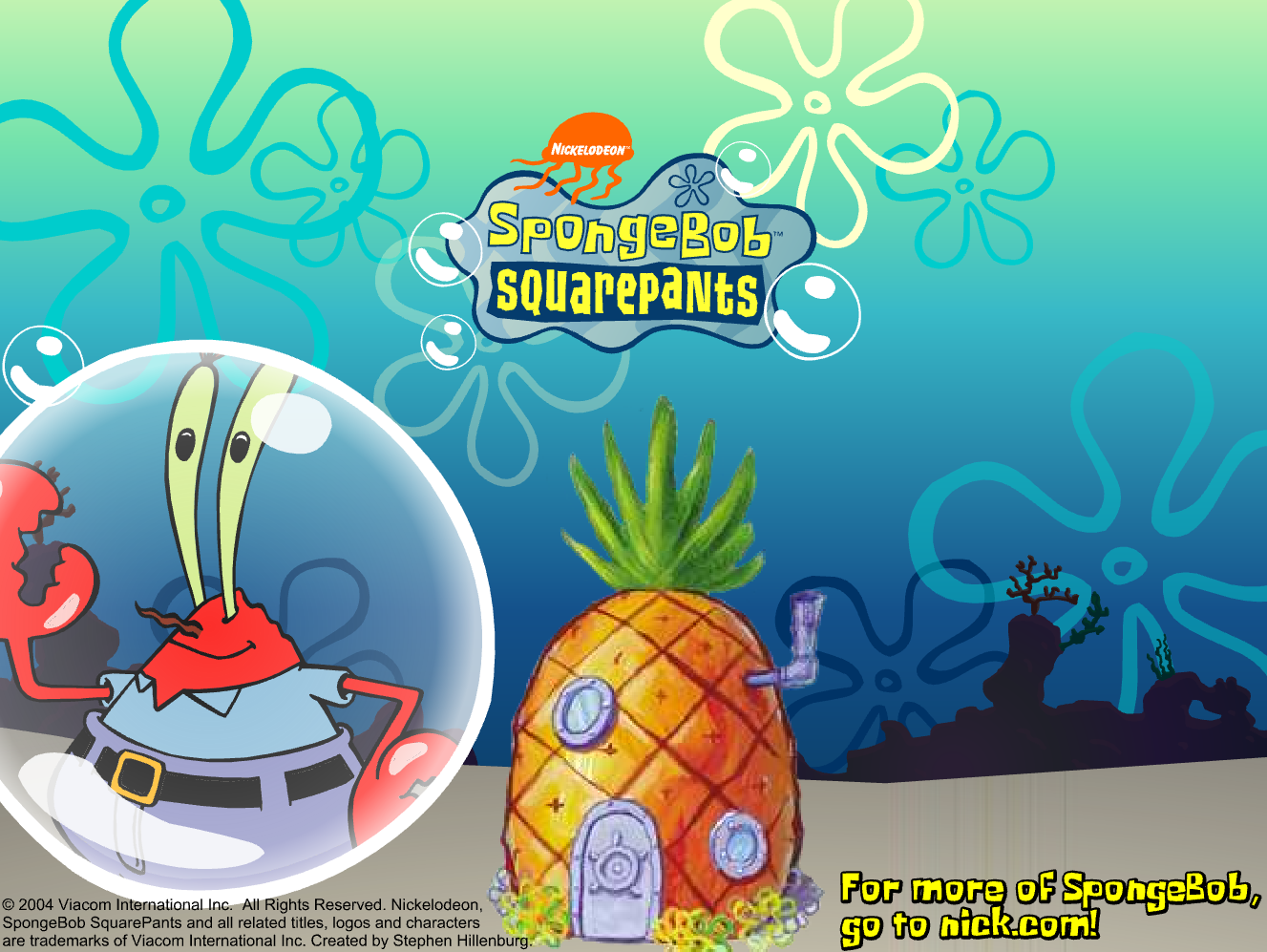 SpongeBob Seascape Screensaver