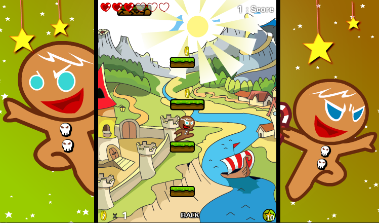 Gingerbread Man Super Jump