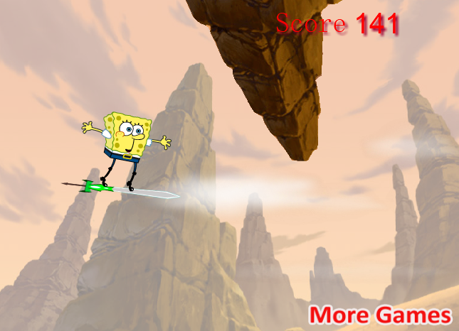 Spongebob Flying Sword