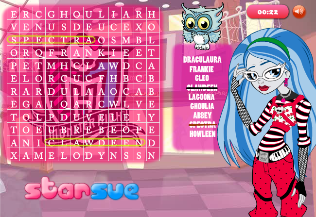 Monster High: Ghoul Search