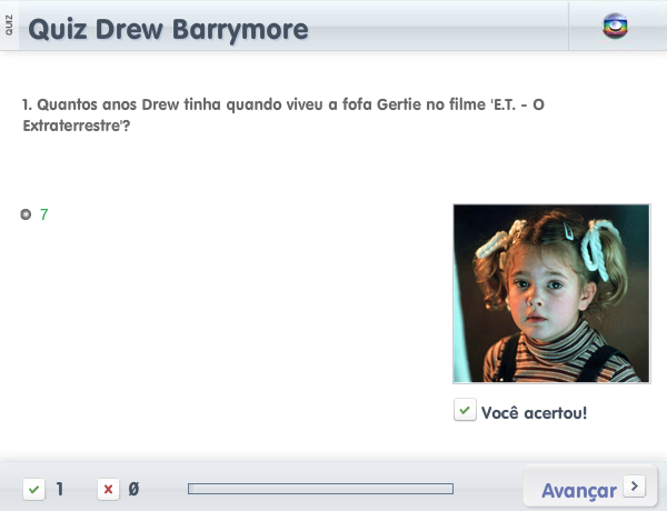 Quiz Drew Barrymore