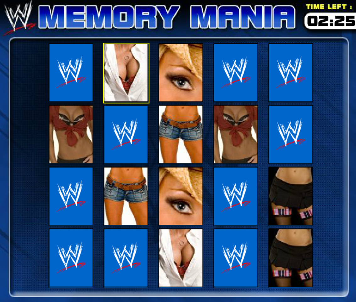 WWE Diva Memory Mania 2