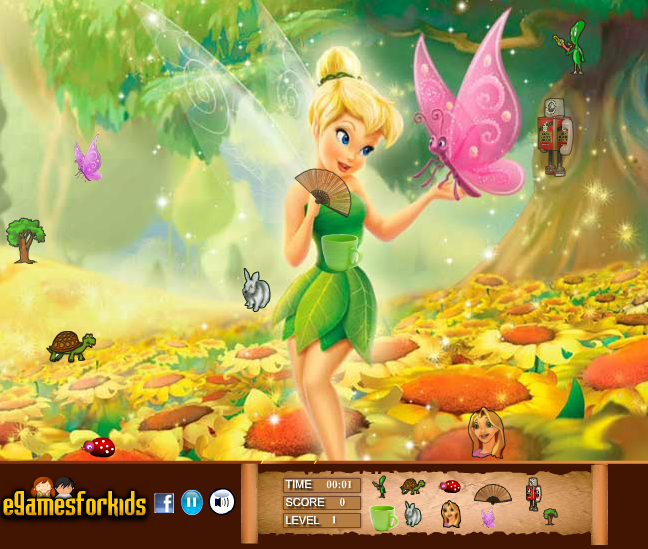 Tinkerbell Hidden Object