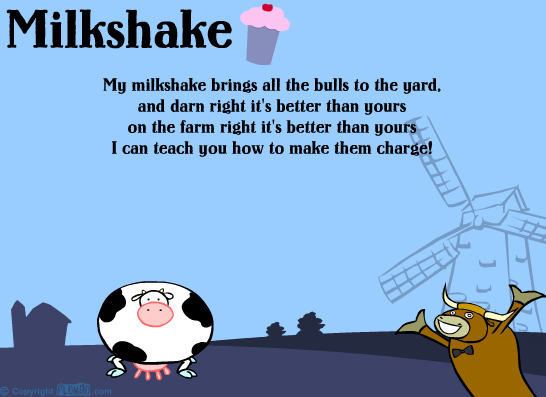 The Milkshake Song
