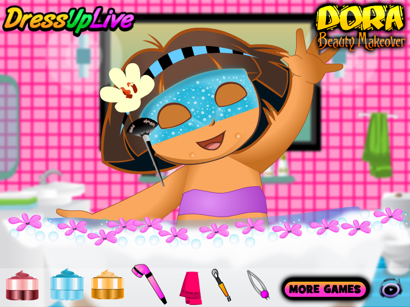 Dora Beauty Makeover