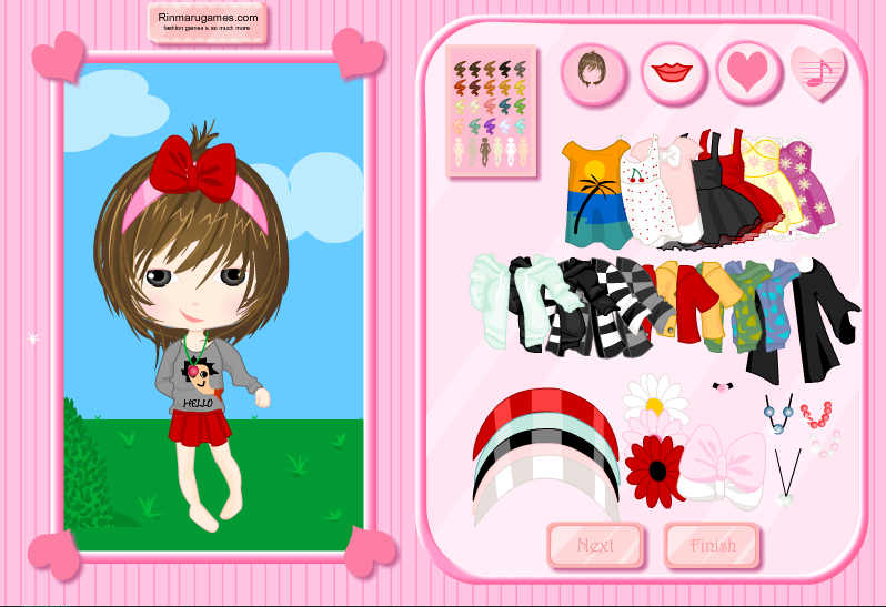 Chibi Dressup Game