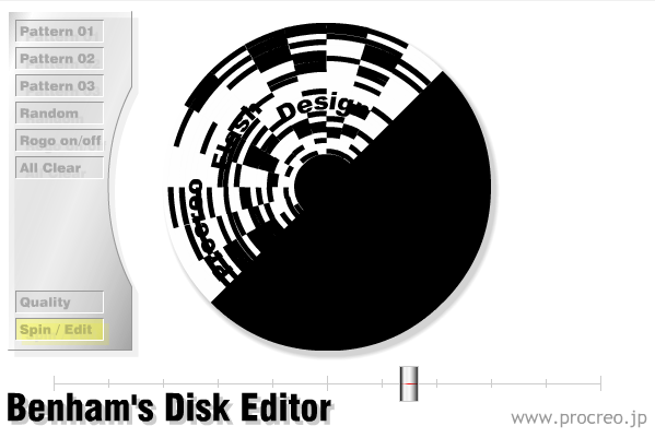 Benham's Disk Editor