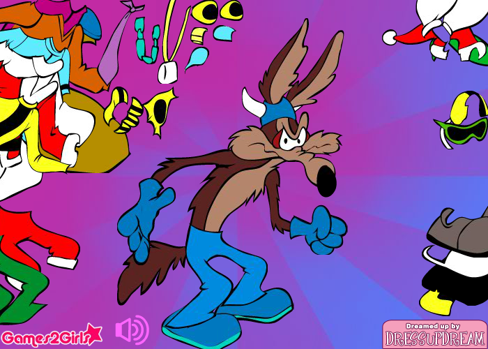 Dress Up Wile E. Coyote