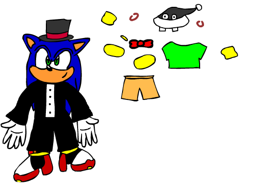 Sonic Dress up game!