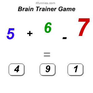 Brain Trainer Game