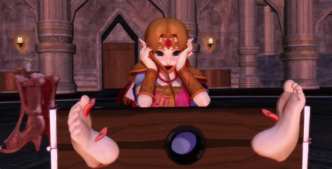 SSBU Zelda Debooted and Licked ANIMATED