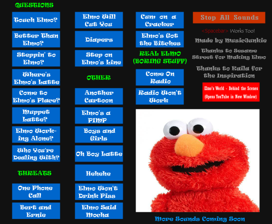 Elmo Soundboard