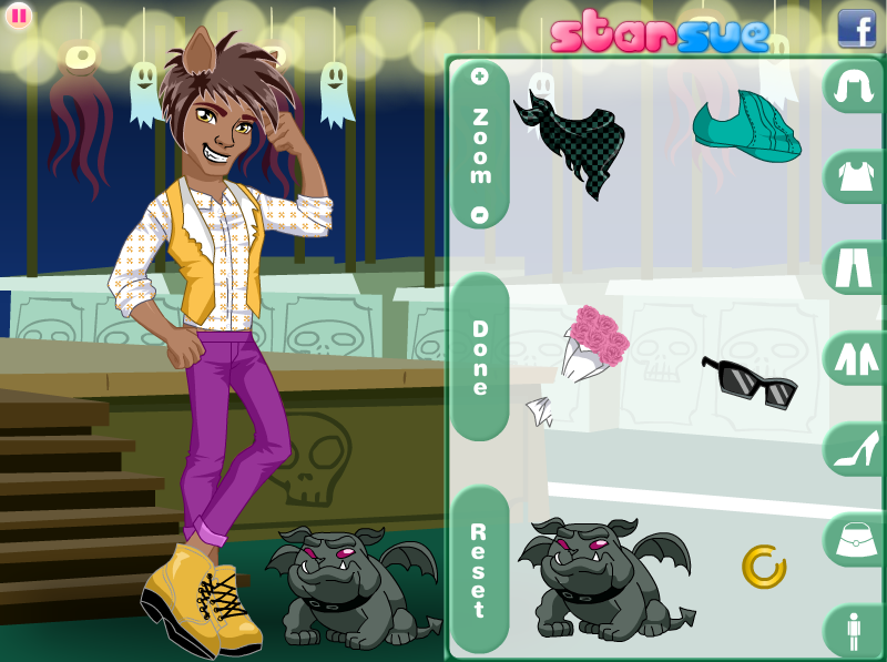 Monster High: Clawd Wolf Dress Up