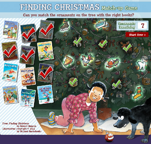 Finding Christmas Match-Up Game