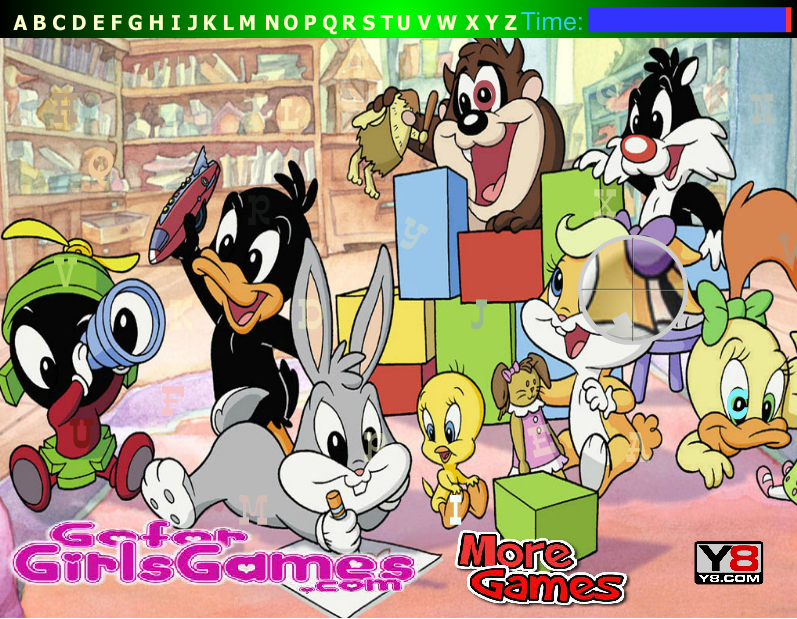 Bunny Tweety and Hidden Letters