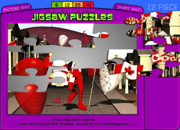 Canada Day Parade Online Jigsaw Puzzle