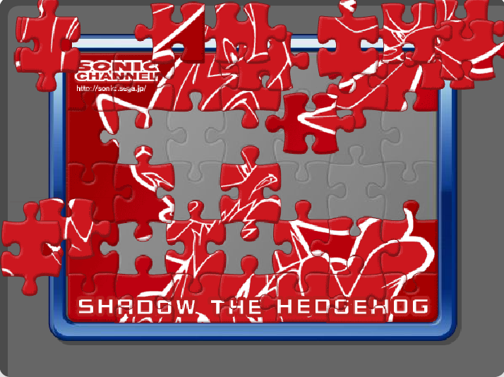 Shadow the Hedgehog Jigsaw Puzzle