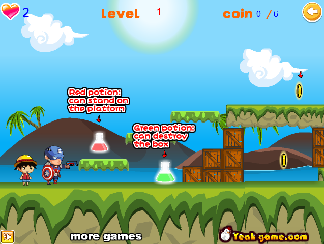 Magic Island Find Treasure