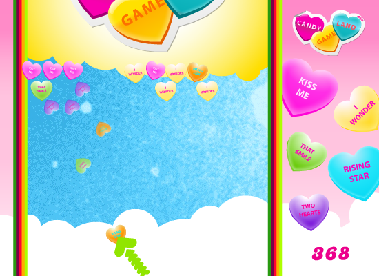 Candy Game Land Shooting Game